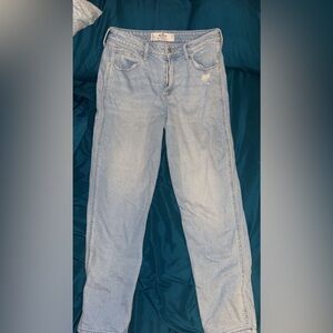 Hollister blue mom jeans